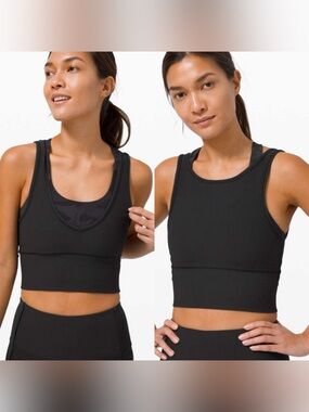 Lululemon Power Pivot Ribbed Tank